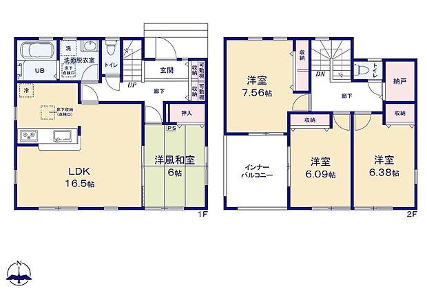 リーブルガーデン　さいたま市西区島根　1号棟