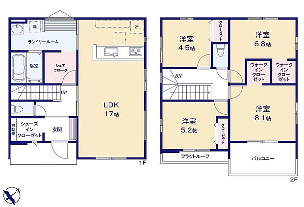 さいたま市岩槻区岩槻5期 1号棟