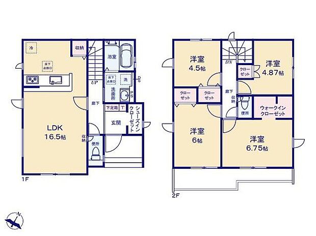 (4号棟)、価格3299万円、4LDK、土地面積120.06m2、建物面積95.22m2
