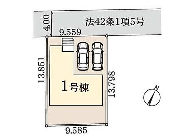 閑静な住宅地☆駐車スペースは２台分♪