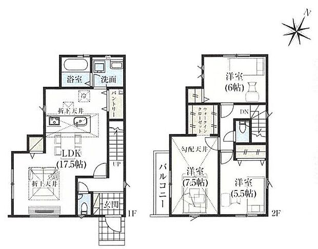 (5号棟)、価格5999万円、3LDK、土地面積100.67m2、建物面積91.08m2