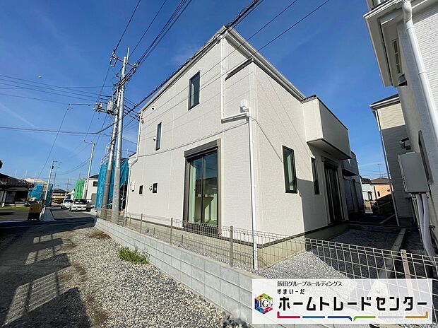 【現地外観写真】◆資料送付・ご見学即対応！建物完成しておりますので、室内ご内覧いただけます♪ご不明点等、スタッフがしっかりと説明させていただきますので、安心して現地をご覧ください♪
