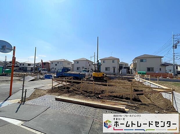 【現地外観写真】◆資料送付・ご見学即対応！建物完成しておりますので、室内ご内覧いただけます♪ご不明点等、スタッフがしっかりと説明させていただきますので、安心して現地をご覧ください♪