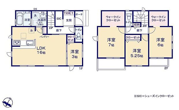 【4LDK】●隣り合う洋室を開放すれば、ひときわ広々とした空間になるリビングダイニング♪
●増えがちな衣類やバッグなどを効率よく収納できるWICを2カ所完備！
●全居室南向きで陽当り良好♪