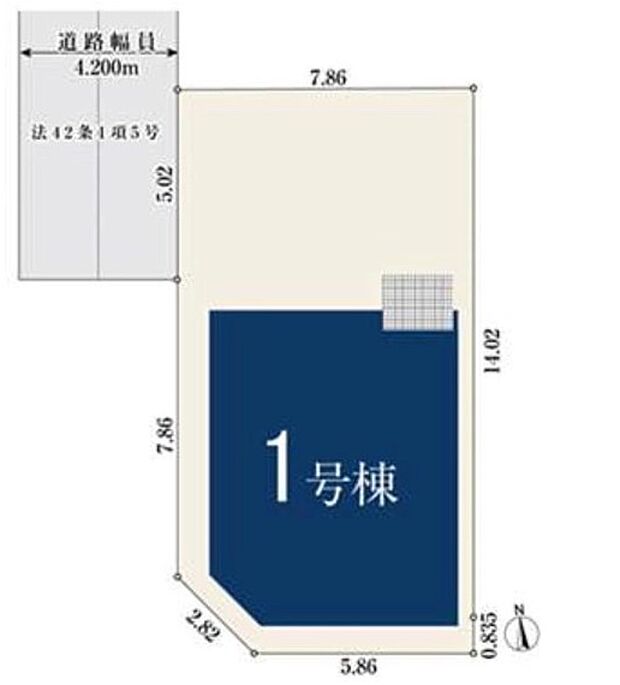 【区画図】閑静な住宅地☆カースペースもあります。空いたスペースは駐輪場としてもお使いいただけます◎