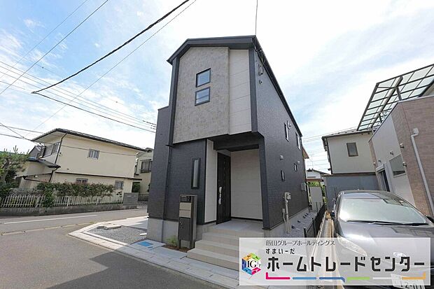 【現地外観写真】◆資料送付・ご見学即対応！建物完成しておりますので、室内ご内覧いただけます♪ご不明点等、スタッフがしっかりと説明させていただきますので、安心して現地をご覧ください♪