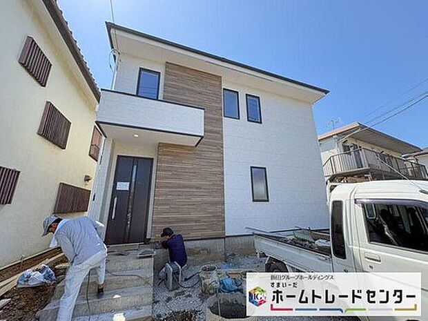【 現地外観写真】◆資料送付・ご見学即対応!建物完成しておりますので、室内ご内覧いただけます♪ご不明点等、スタッフがしっかりと説明させていただきますので、安心して現地をご覧ください♪