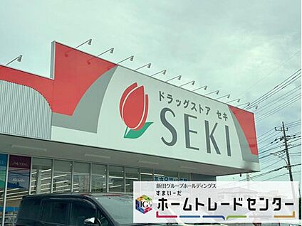 ドラッグストアセキ柏座店 600ｍ(徒歩8分)