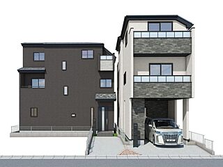 飯田の分譲住宅　～ハートフルタウン　川崎市中原区木月１丁目～ 外観