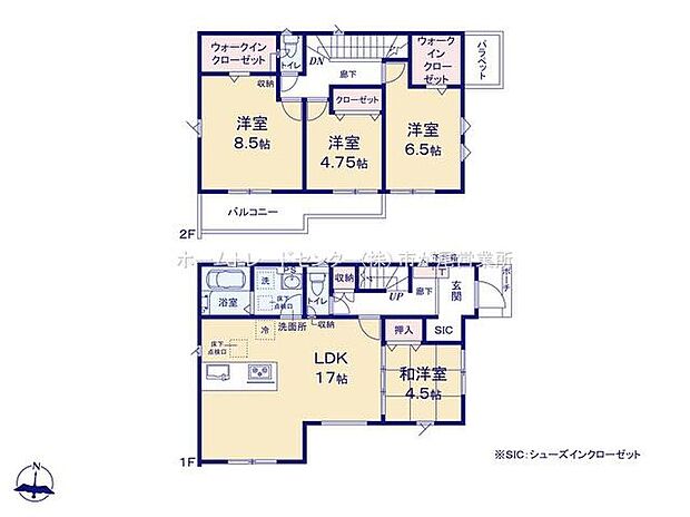 (3号棟)、価格5880万円、4LDK、土地面積152.37m2、建物面積105.16m2