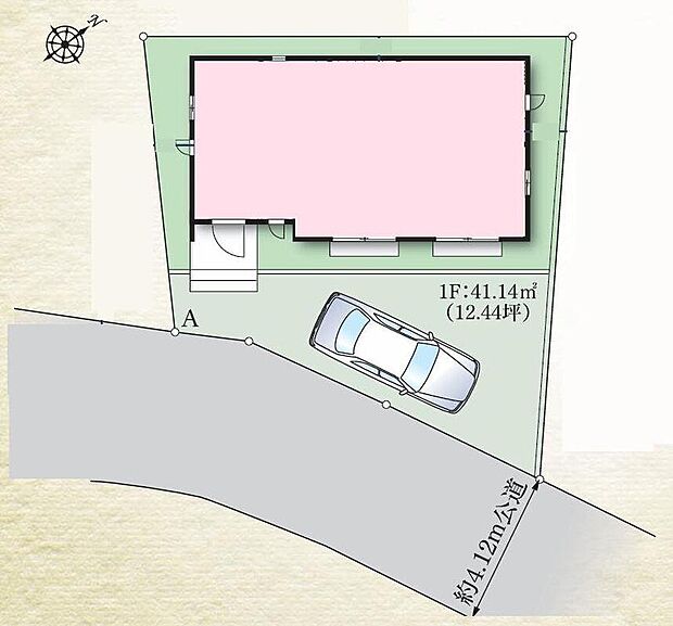 限定１棟　新築分譲住宅です！
敷地形状を最大限に活かしたプランニングで快適な新生活を始められます♪