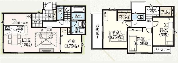 価格8080万円、4LDK、土地面積185.28m2、建物面積102.06m2