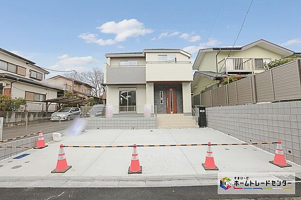 【現地外観写真】横浜線「鴨居」駅バス５分「白山中央」停歩２分♪
限定１棟　新築分譲住宅です☆