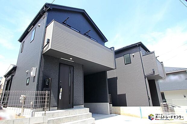 【現地外観写真】1号棟　3LDK+SIC2号棟　3LDKLDK17帖超プランです☆