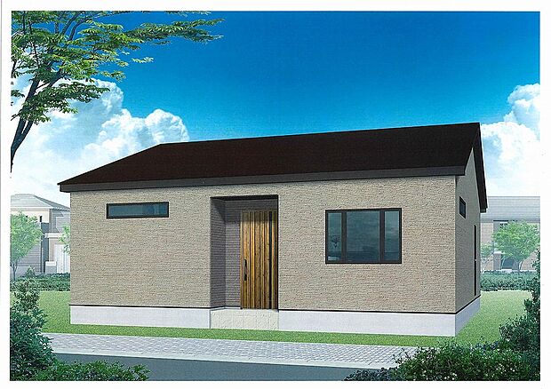 【イメージパース(2)】北東面パース