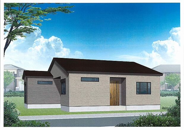 【イメージパース(3)】東面パース