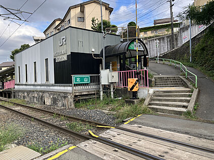 JR北山駅 現地から1500m～1590m。(徒歩19分～20分。)