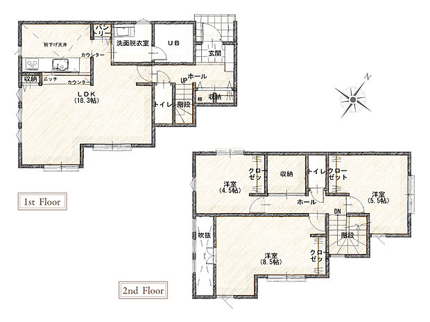 22号棟　間取り図
