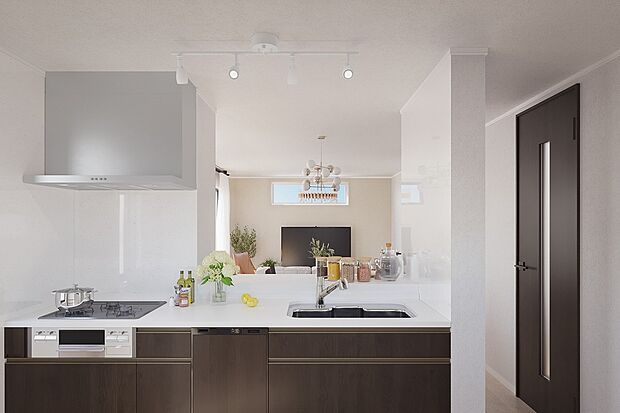 キッチン(イメージ画像)食洗器付きでお料理後もサポートします。※イメージの為実際と異なる場合があります。