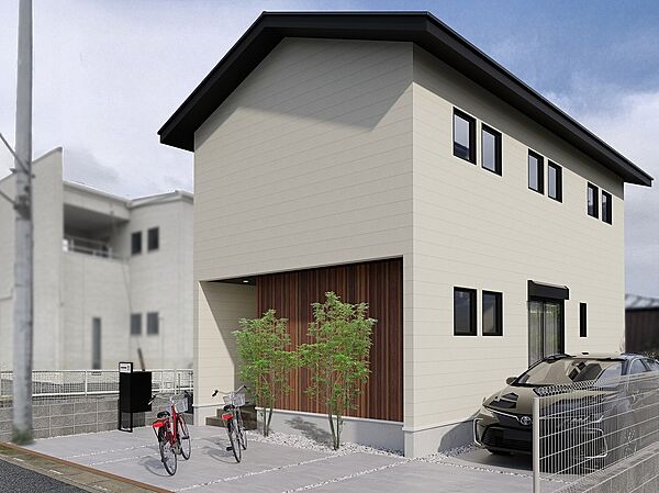 1号棟　完成イメージパース　※イメージの為実際と異なる場合があります。