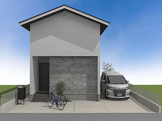 1号棟 完成イメージパース ※イメージの為実際と異なる場合があります。