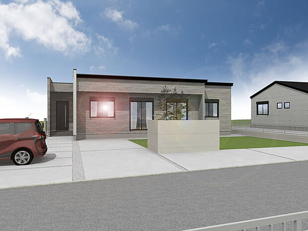 1号棟 完成イメージパース ※イメージの為実際と異なる場合があります。