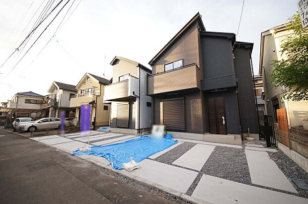 【2号棟　外観】浴室乾燥機・全室ペアガラス・全居室収納・WIC・リビングイン階段等充実の設備