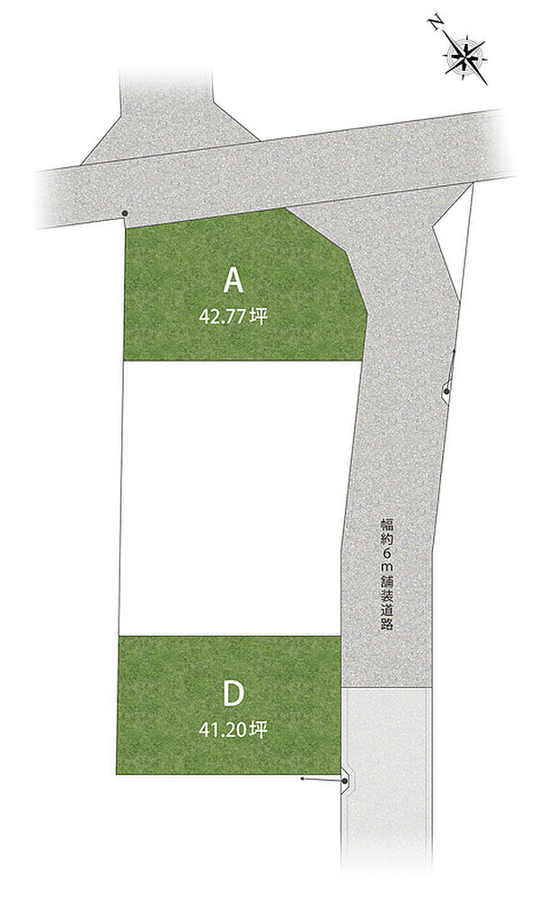 【SmileTown安室小学校前2】敷地面積は42坪超!車2~3台分の駐車スペースも叶う、ゆったりとした区画です。安室小学校徒歩約3分~5分、御立公園徒歩約9分~10分で子育て環境も充実しています。