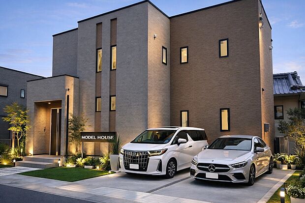 タマタウン三成4号地_現地外観写真(夜間)