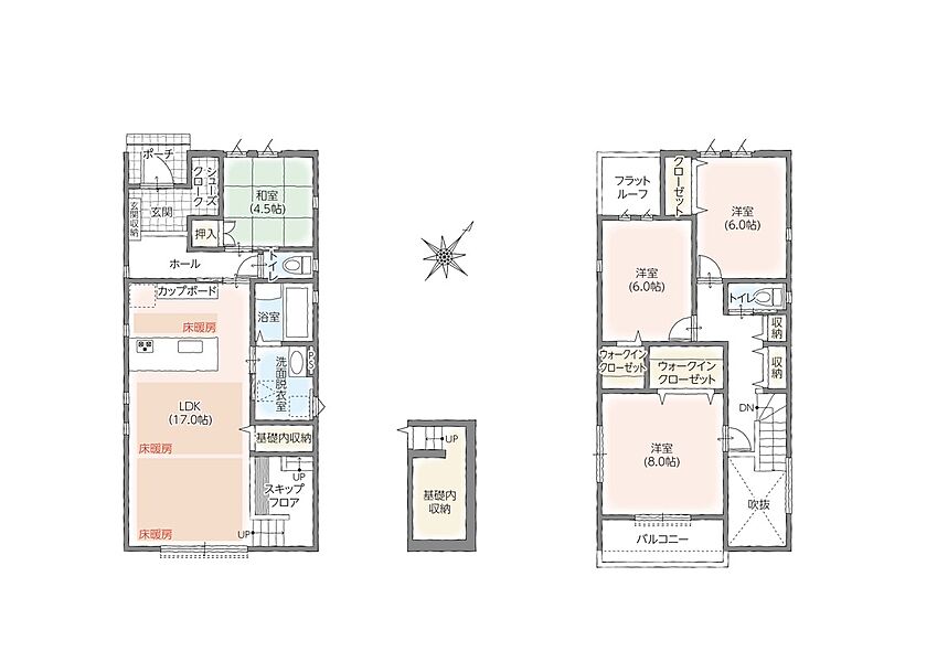 2号棟　間取り図