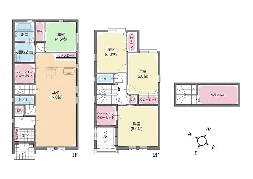 2号棟　間取り図