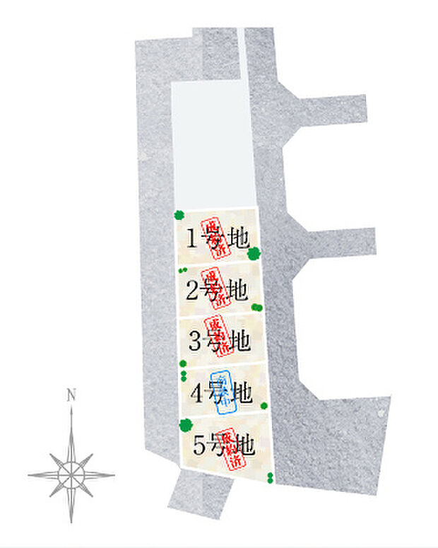 高品質・高性能の新築一戸建てが誕生します。伸びやかに暮らせる環境が整っている、子育てにもおすすめのエリアです。