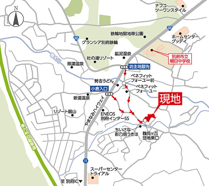 交通図