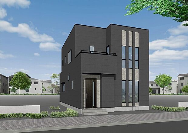 【2号地】完成予想図（外観）