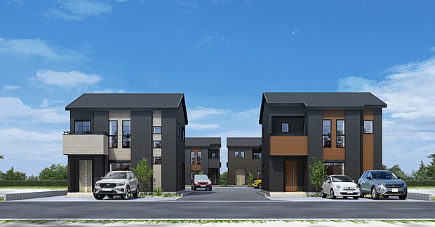 タマタウン富士今泉V　外観パース