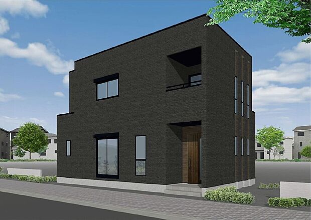 タマタウン大竹白石3号地_外観パース
※完成イメージ図になります。