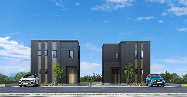 タマタウン平井IV 街並みパース