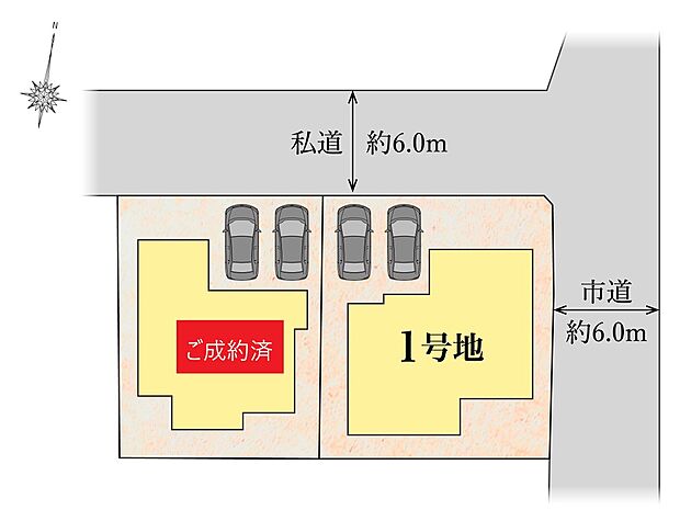 タマタウン尾道高須_区画図