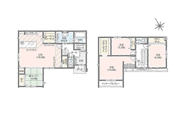 ■間取図(2号棟)