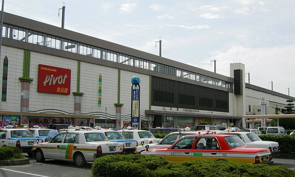 【車・交通】JR東北新幹線　陸羽東線「古川」駅