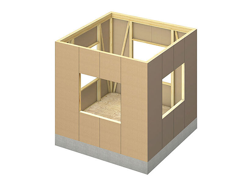 全棟共通　地震に強い　体力面材