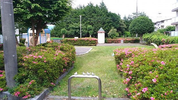 月の輪公園(約872m)