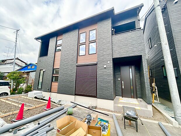 【２号棟　外観写真】1月28日撮影