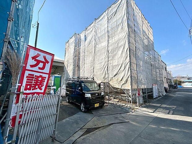 【2号棟外観写真】2月22日撮影