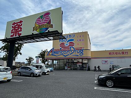 アメリカンドラック南長野店 約449m(徒歩6分)