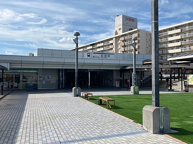 名鉄名古屋本線前後駅（約2,900m）