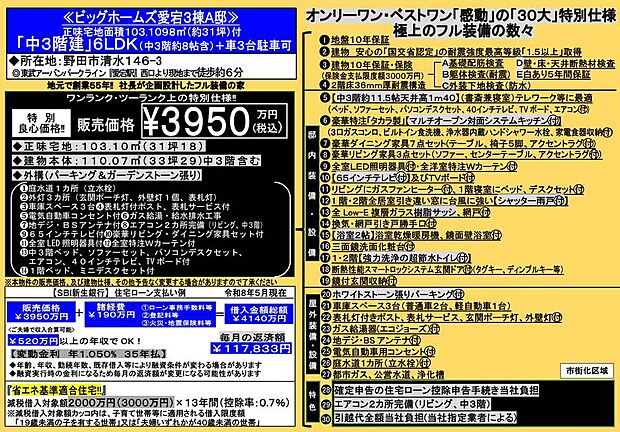 至れり尽くせりのフル装備邸宅
