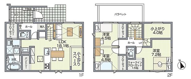 6号棟:間取り図