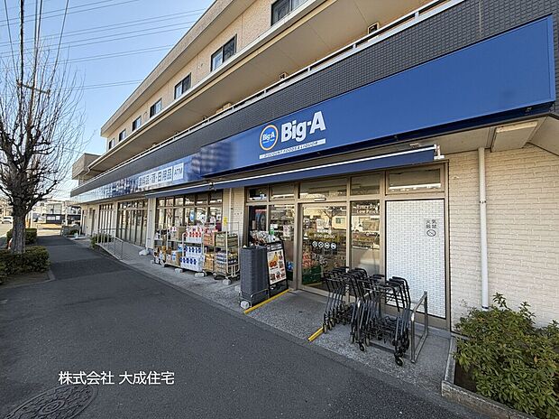 ビッグ・エー朝霞仲町店(約600m)