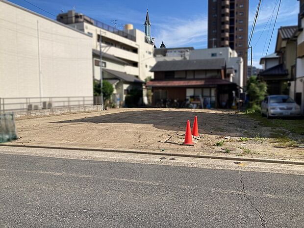 北側道路より撮影